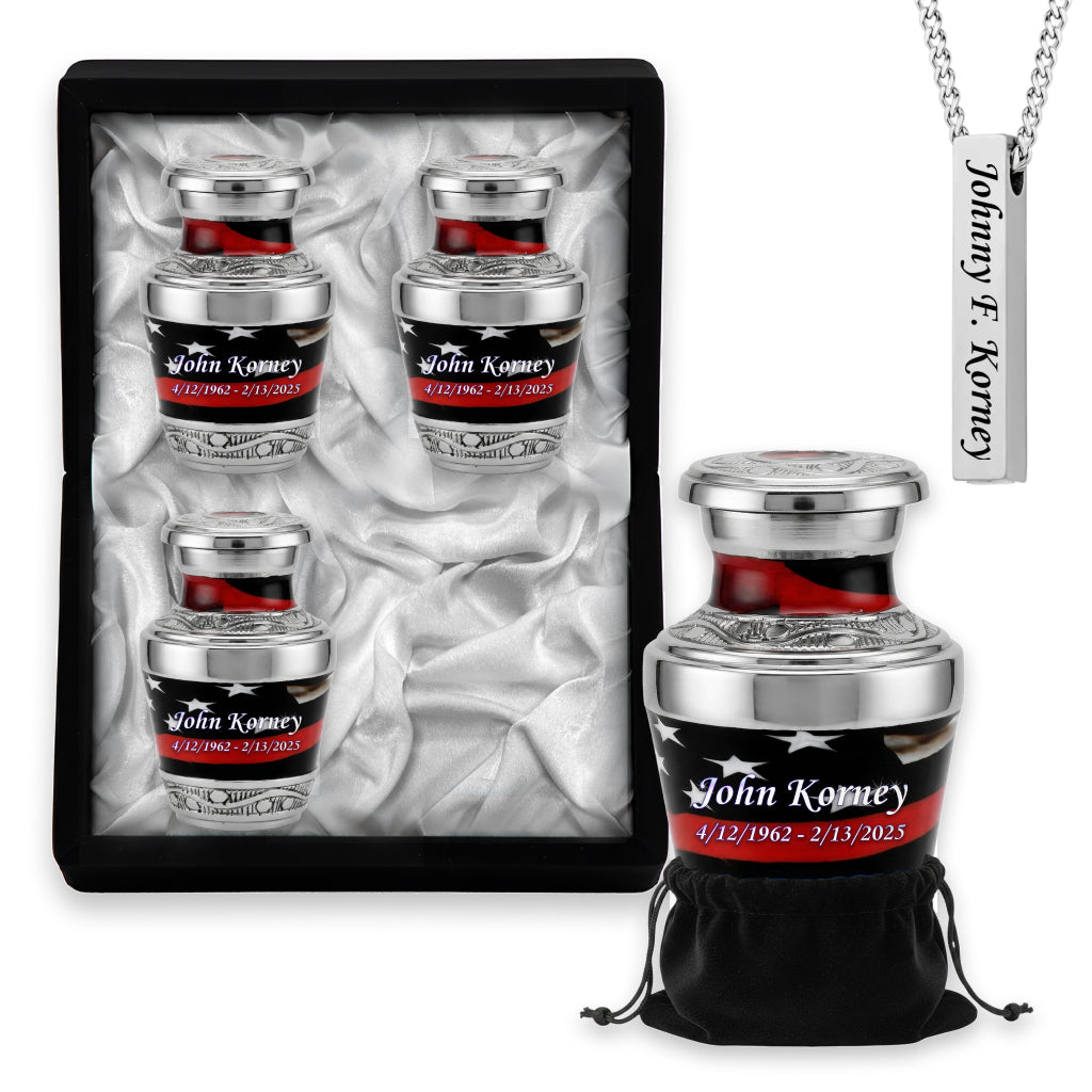 Eagle American Flag Premium Urn