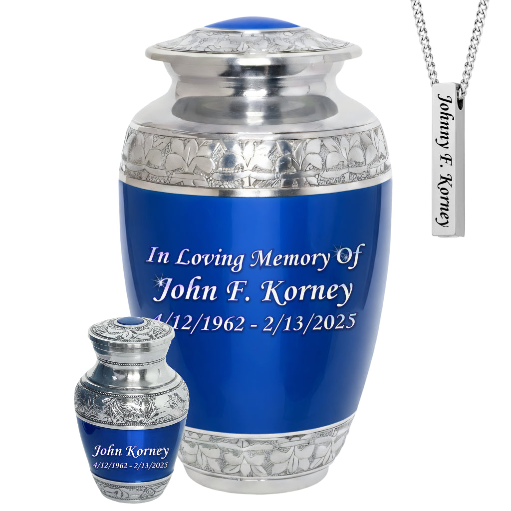 Sapphire Premium Cremation Urn