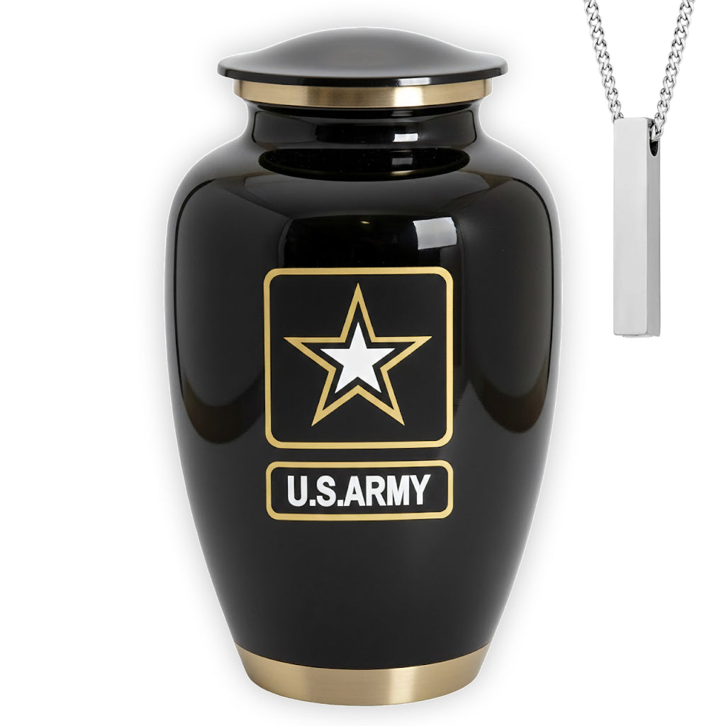Army Veteran Memorial Urn