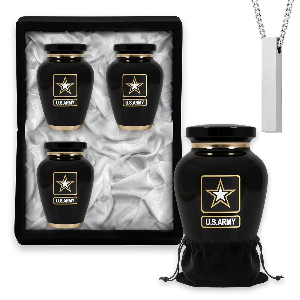 Army Veteran Memorial Urn