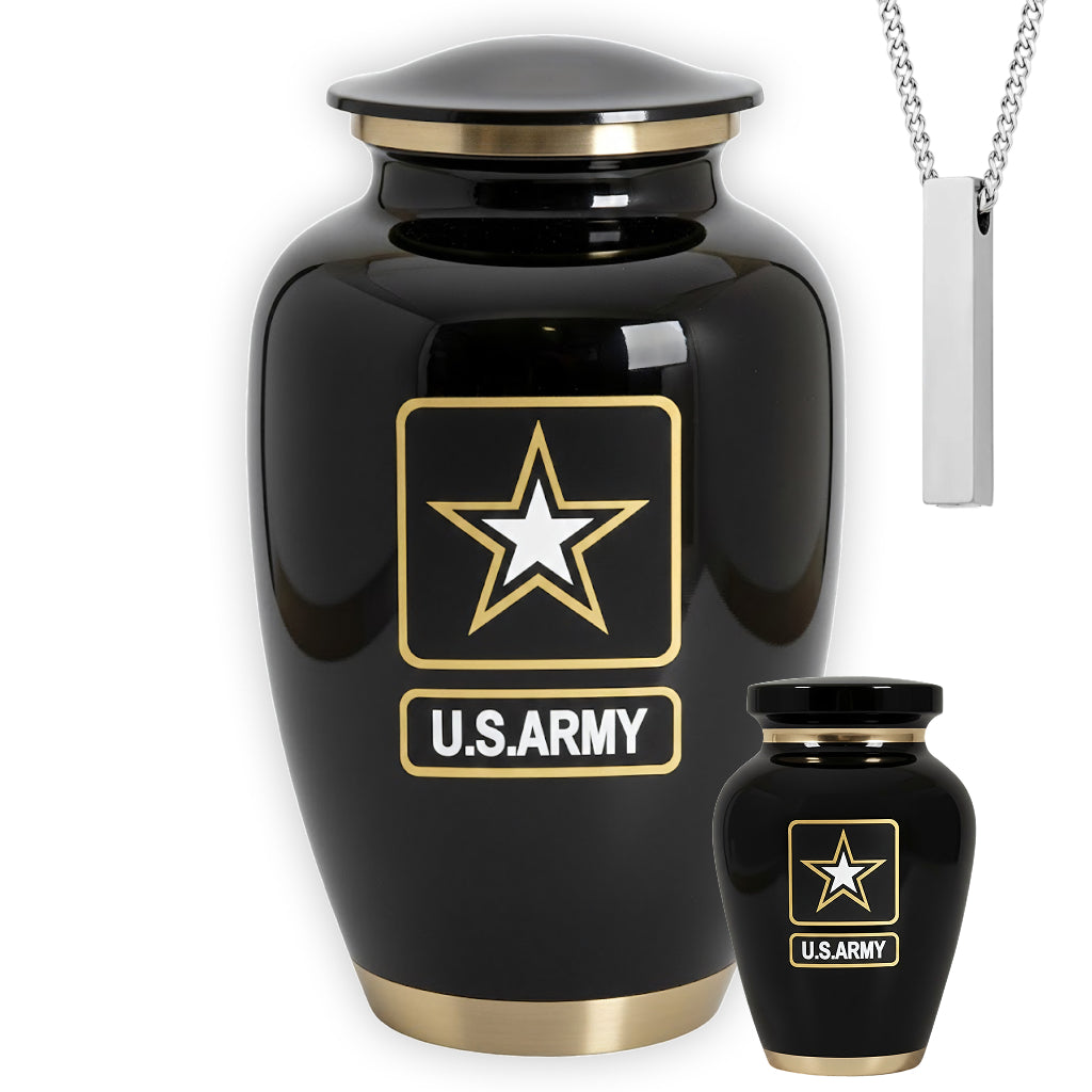 Army Veteran Memorial Urn