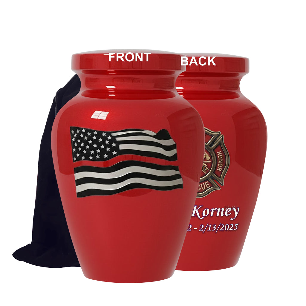 Firefighter Memorial Urn