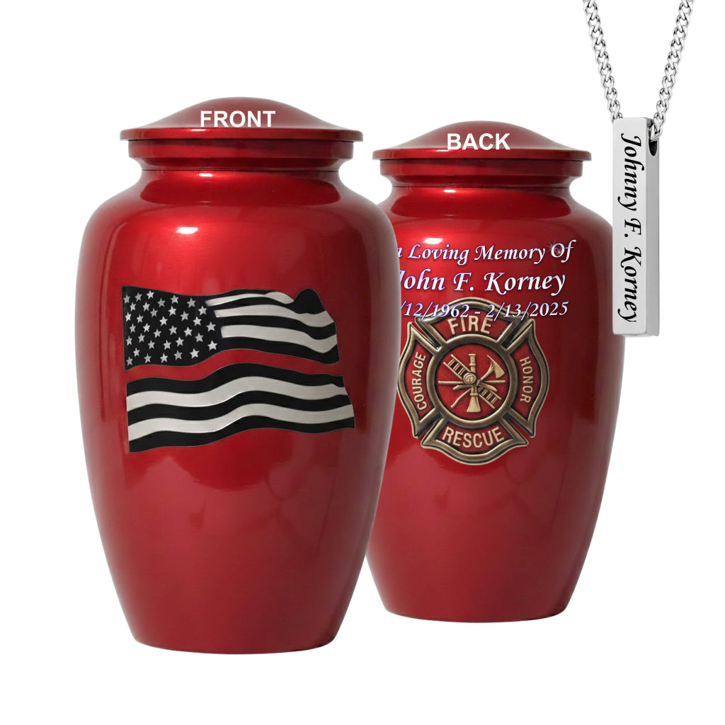Firefighter Memorial Urn