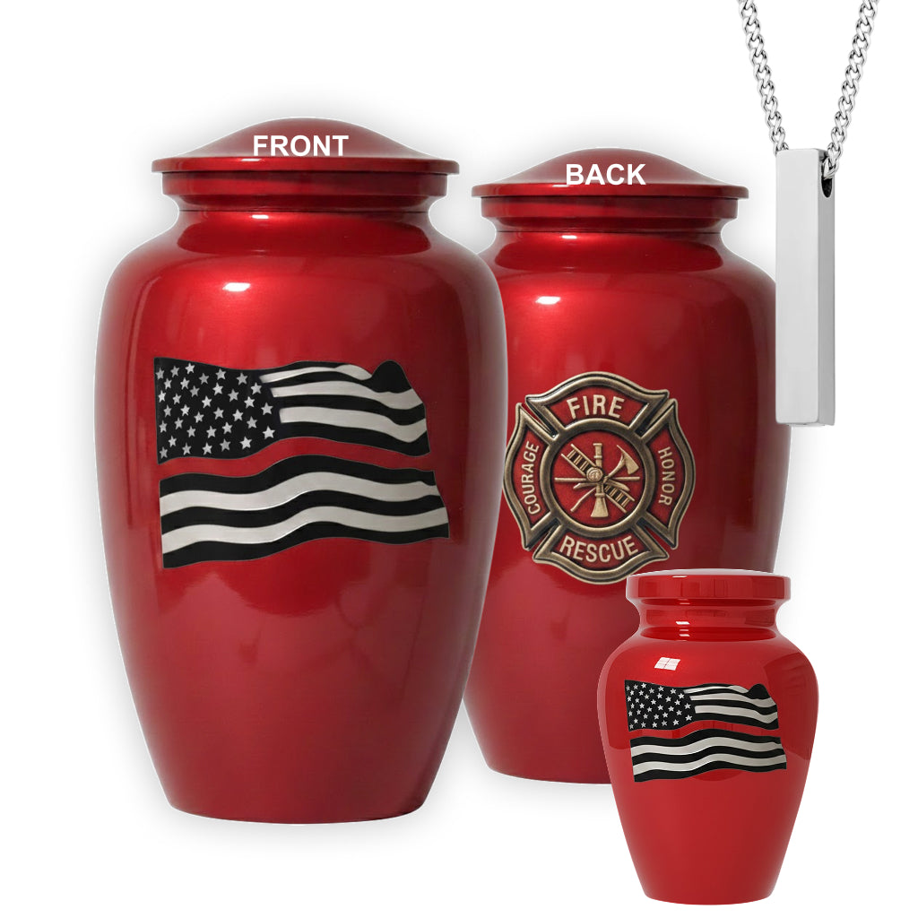 Firefighter Memorial Urn