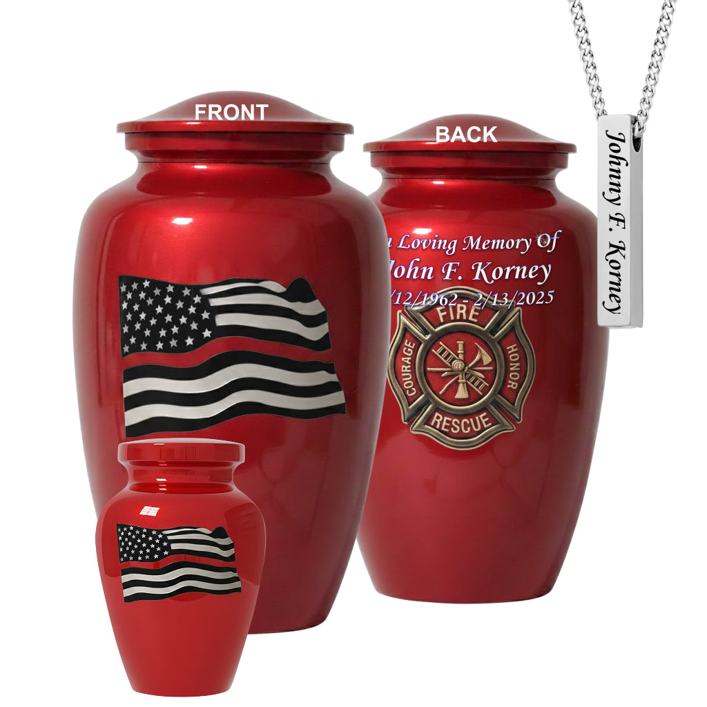 Firefighter Memorial Urn