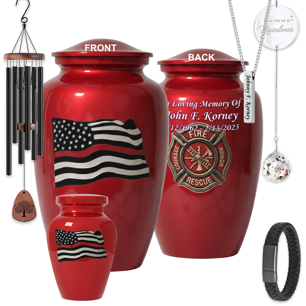 Firefighter Memorial Urn