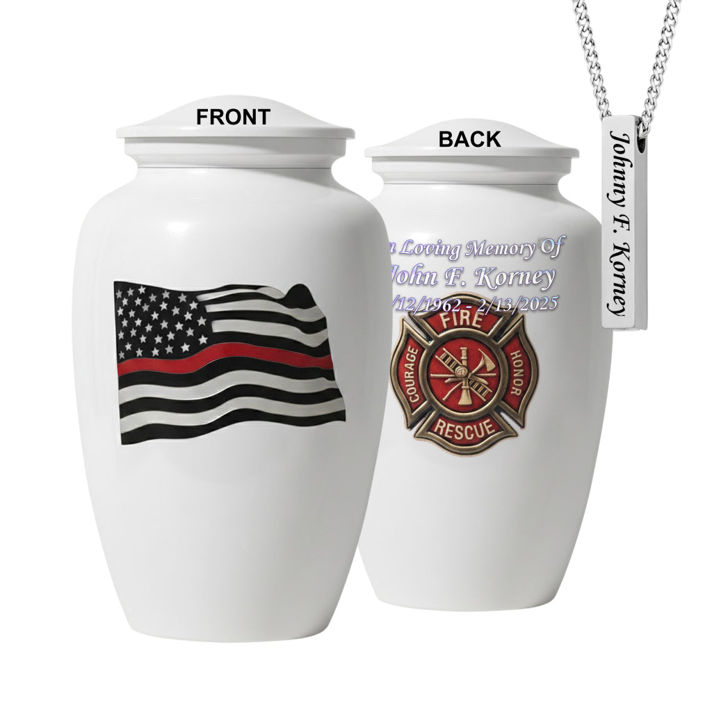 Firefighter Memorial Urn