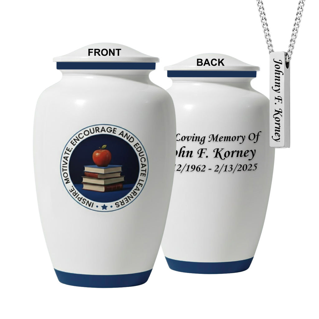 Teacher Memorial Urn