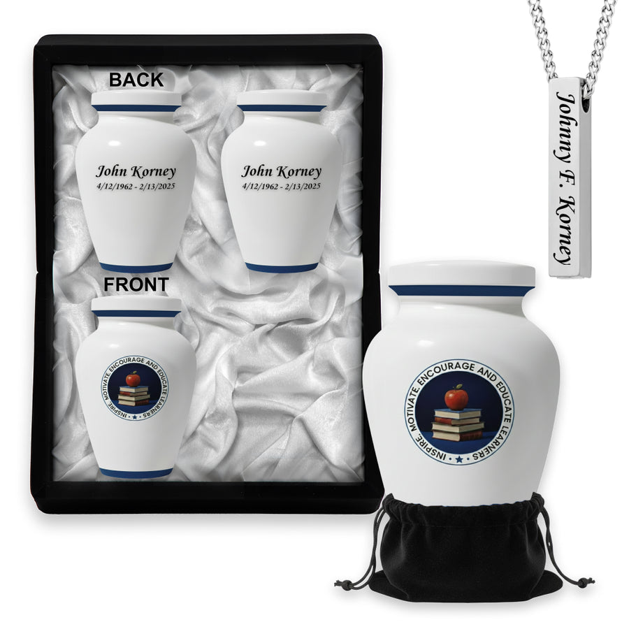 Teacher Memorial Urn