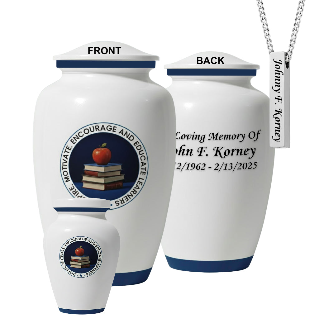 Teacher Memorial Urn