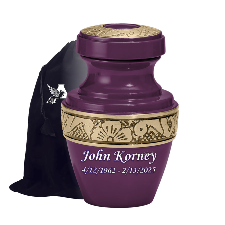 Radiant Grecian Cremation Urn