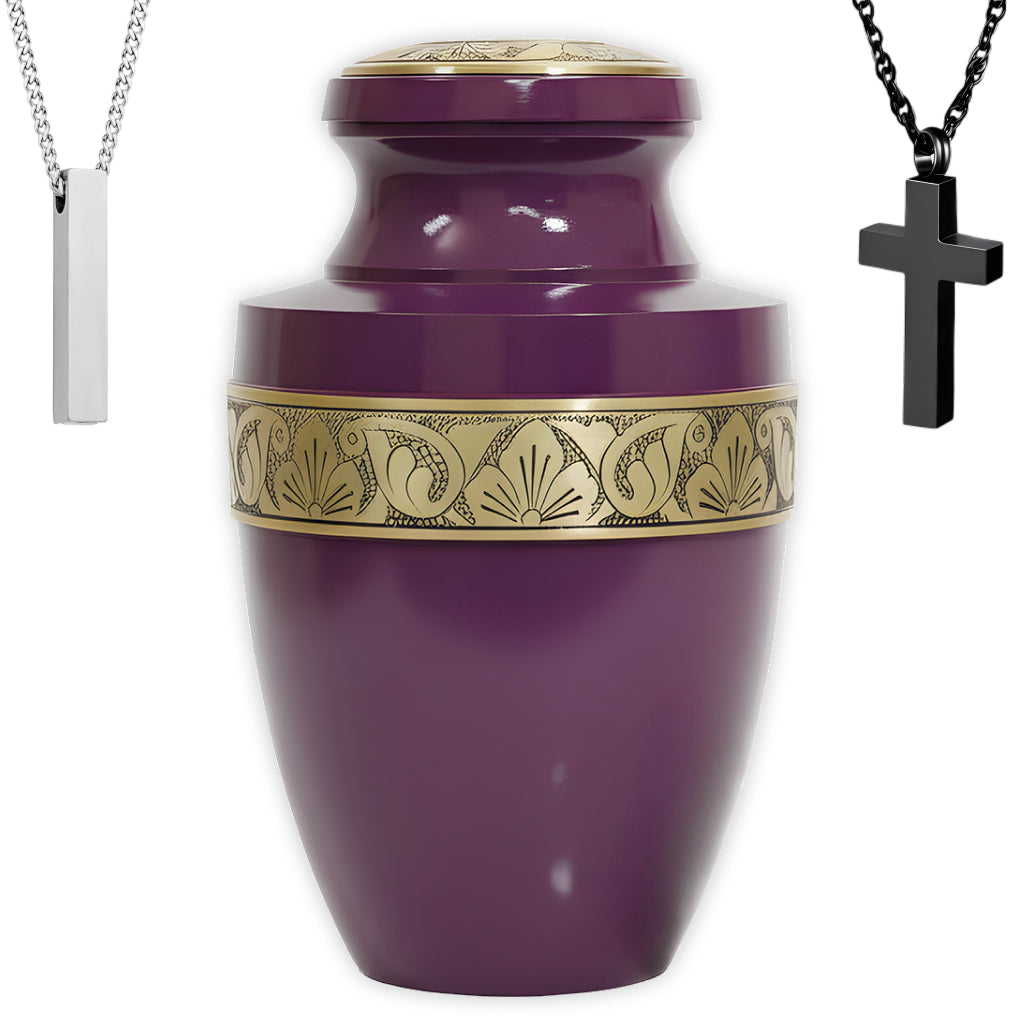 Radiant Grecian Cremation Urn