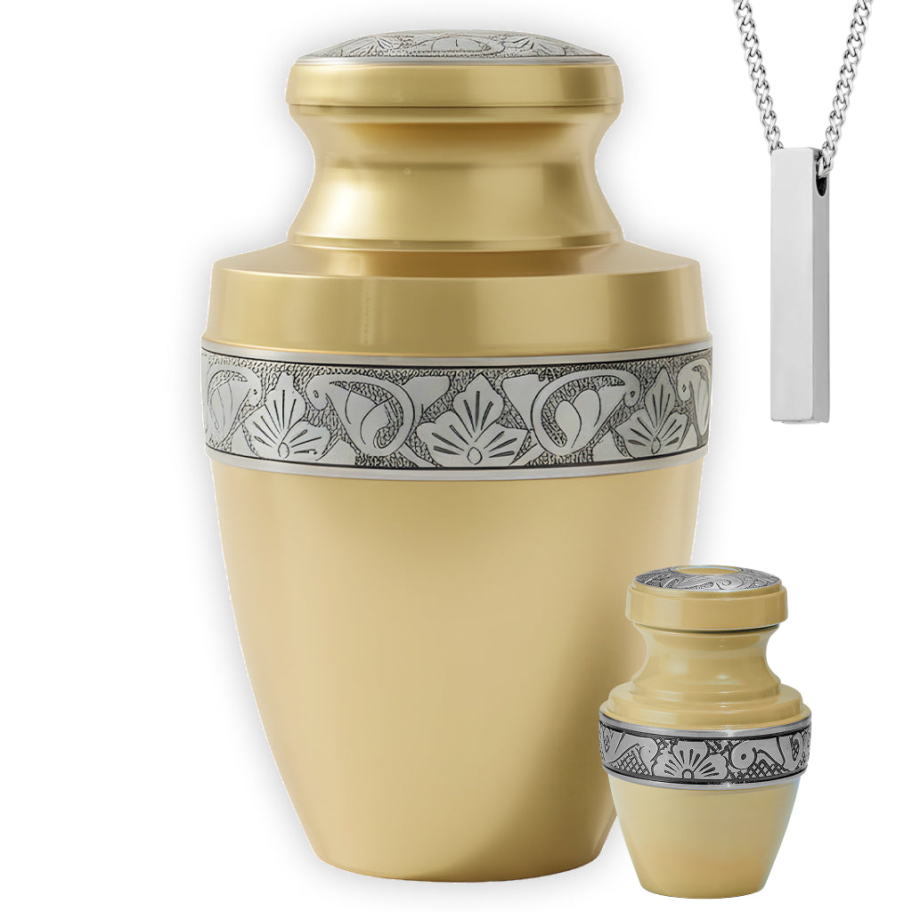 Serene Grecian Cremation Urn