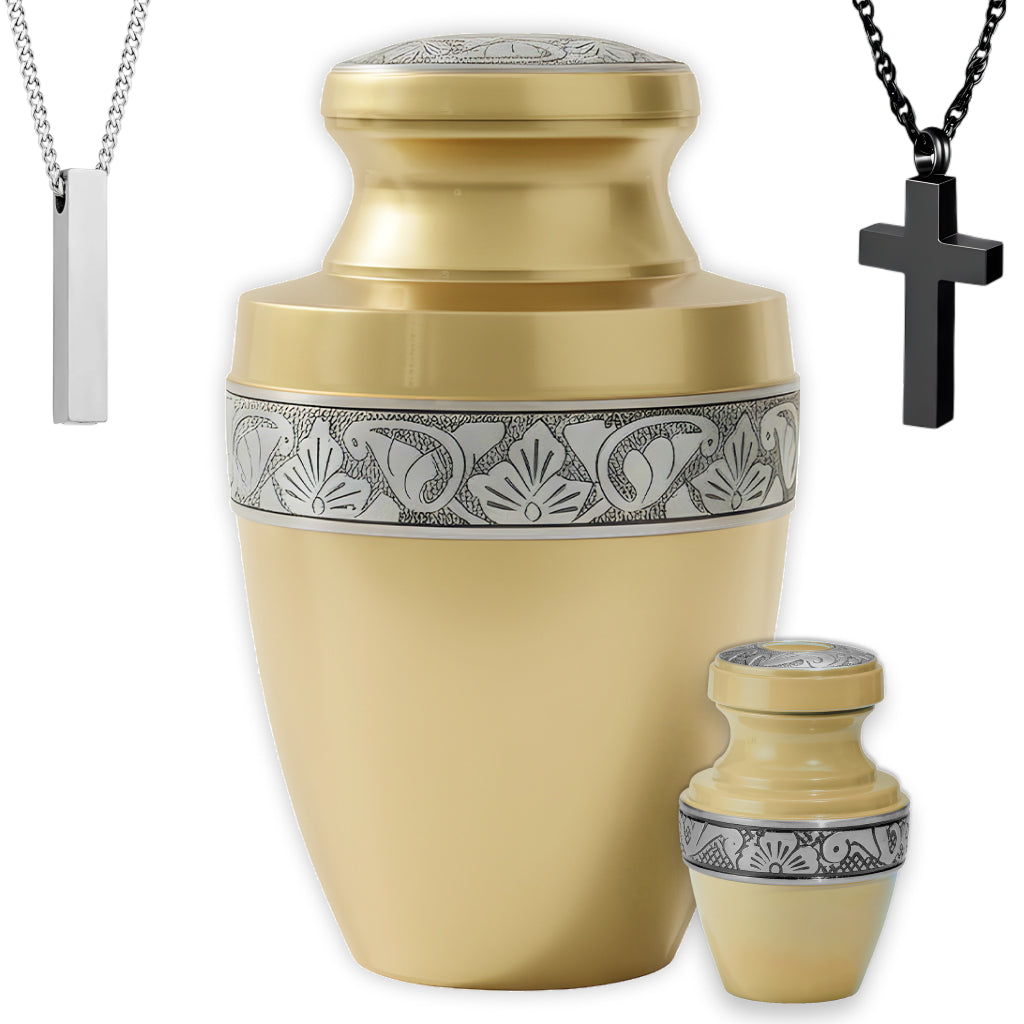 Serene Grecian Cremation Urn