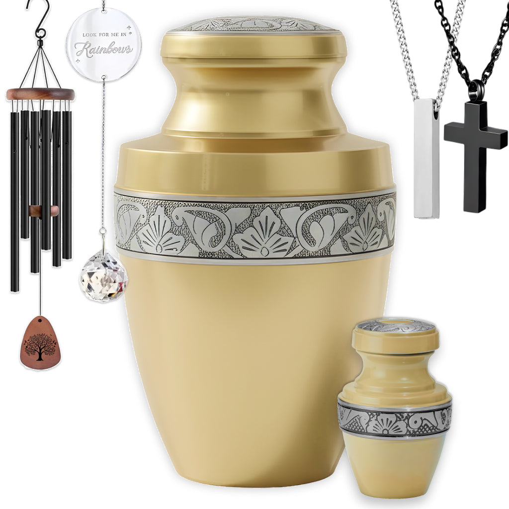 Serene Grecian Cremation Urn