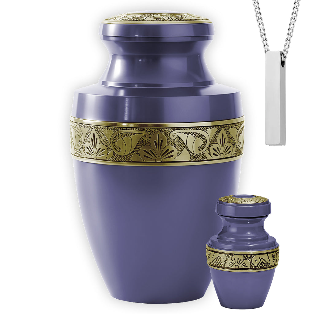 Radiant Grecian Cremation Urn