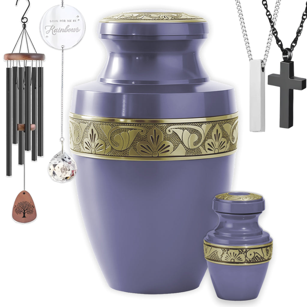 Radiant Grecian Cremation Urn
