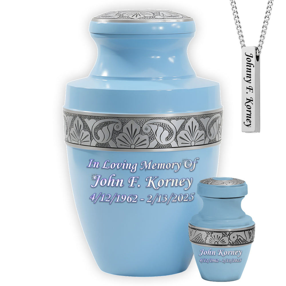 Serene Grecian Cremation Urn