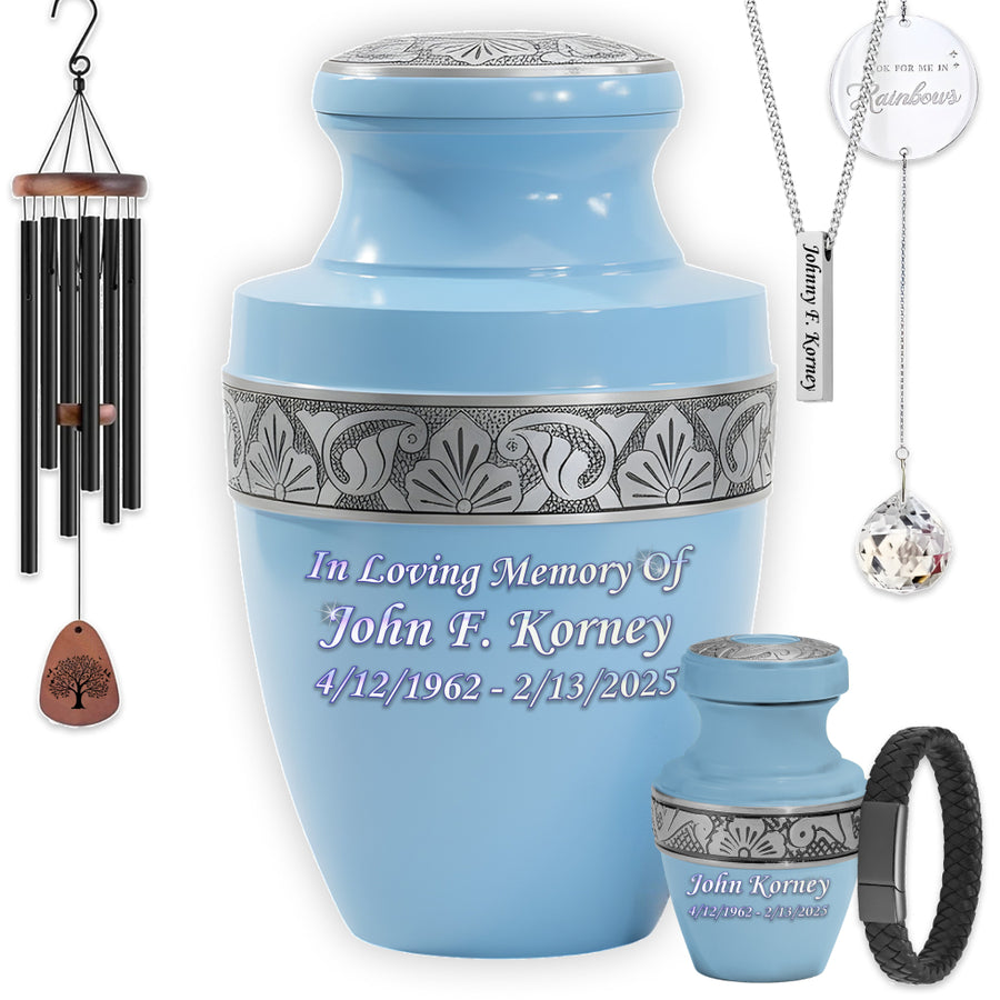 Serene Grecian Cremation Urn