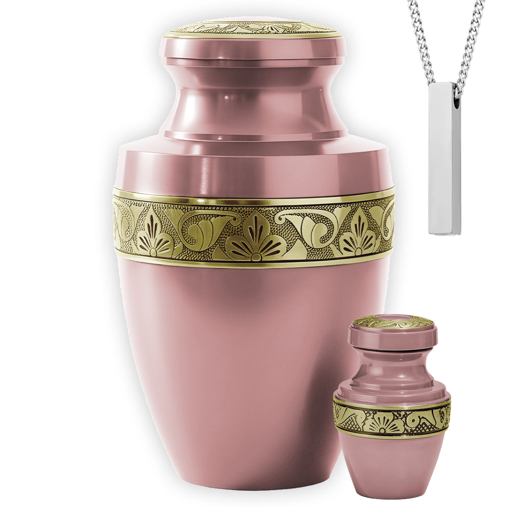 Radiant Grecian Cremation Urn