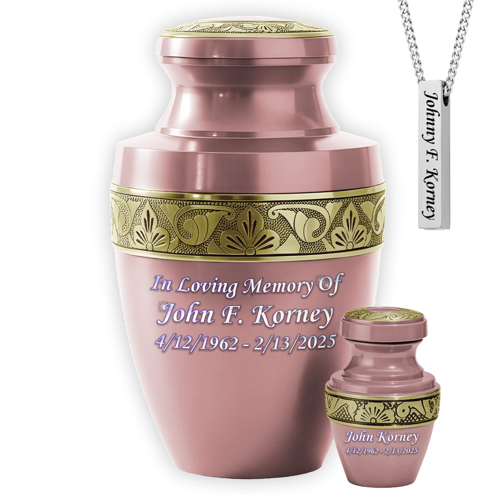 Radiant Grecian Cremation Urn