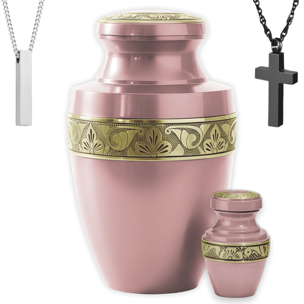 Radiant Grecian Cremation Urn