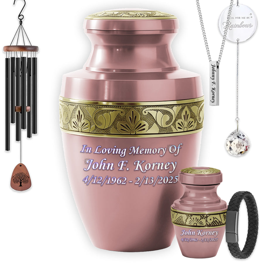 Radiant Grecian Cremation Urn