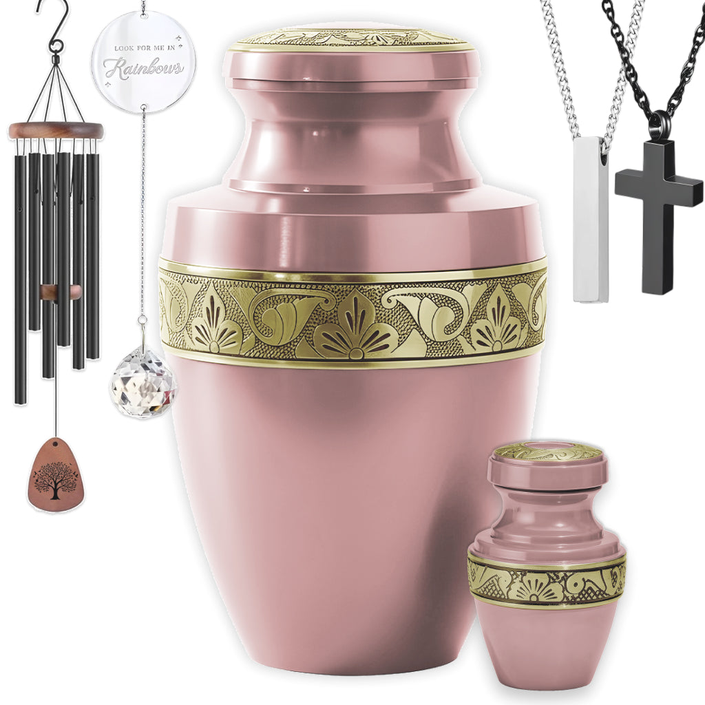 Radiant Grecian Cremation Urn