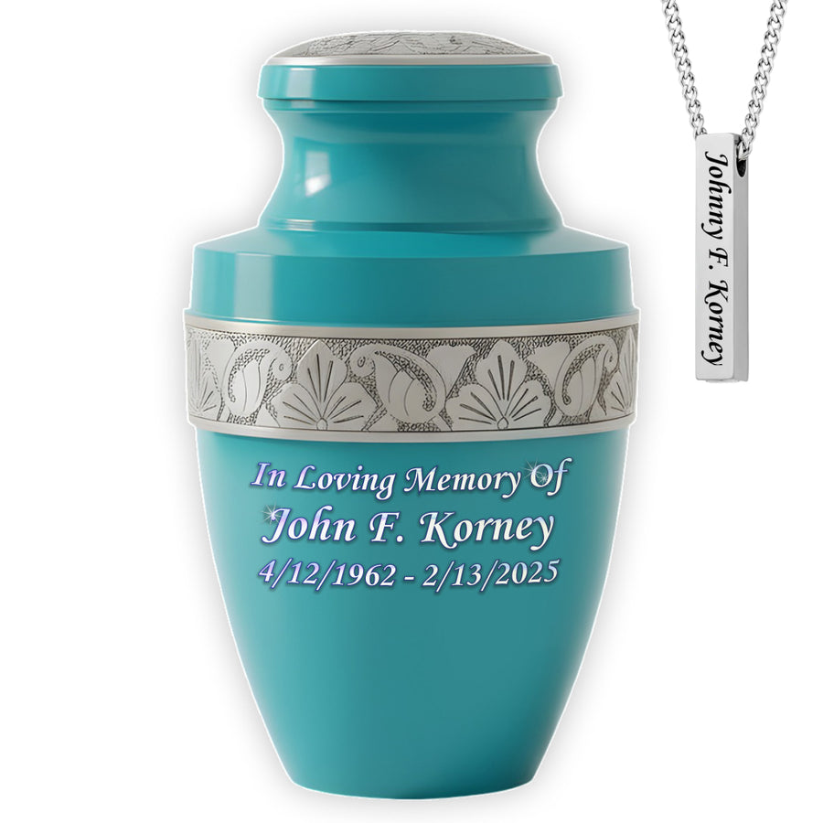 Serene Grecian Cremation Urn