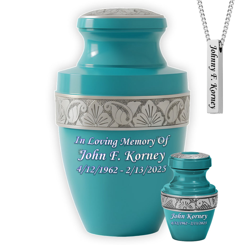 Serene Grecian Cremation Urn