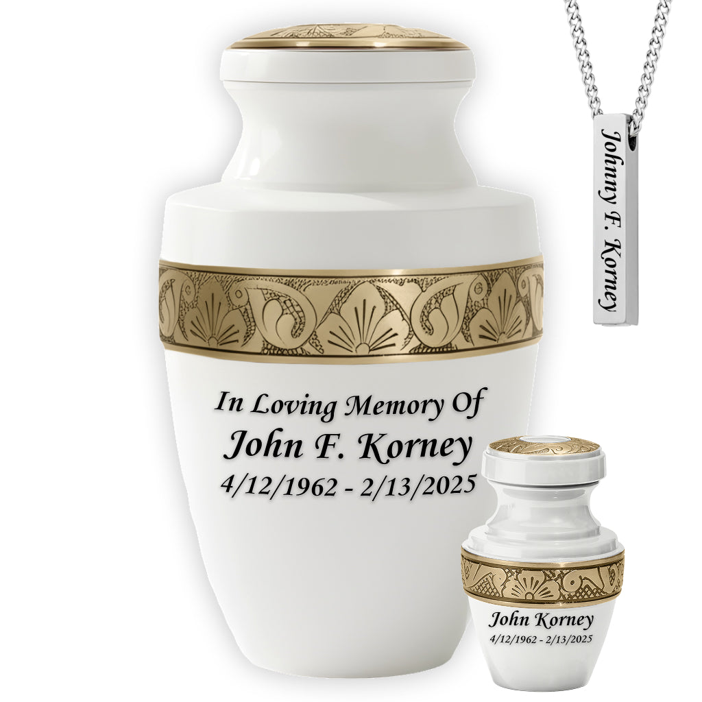 Heritage Grecian Cremation Urn