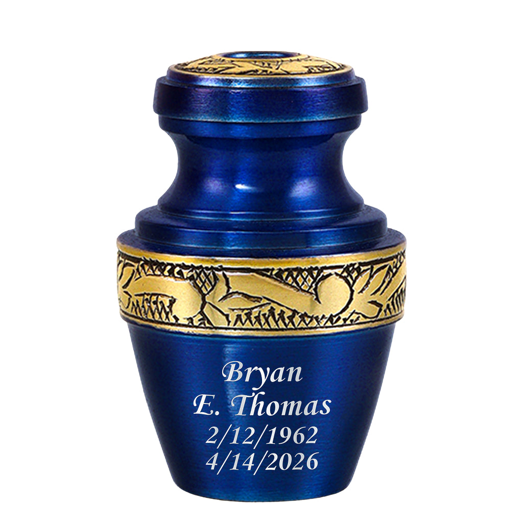 Engraved Grecian Cremation Urn