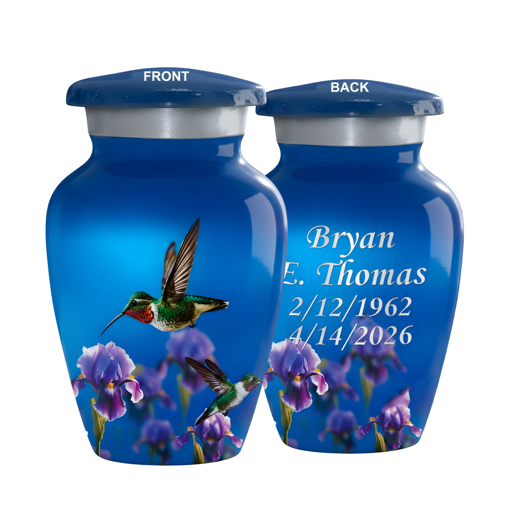Hummingbird Image Cremation Urn