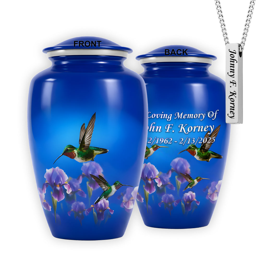 Hummingbird Image Cremation Urn