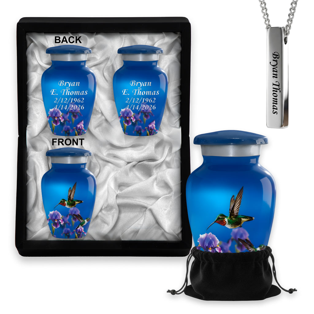 Hummingbird Image Cremation Urn