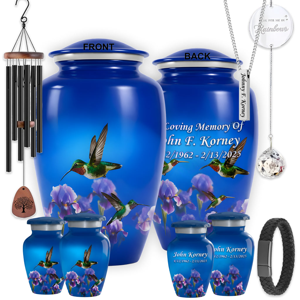 Hummingbird Image Cremation Urn