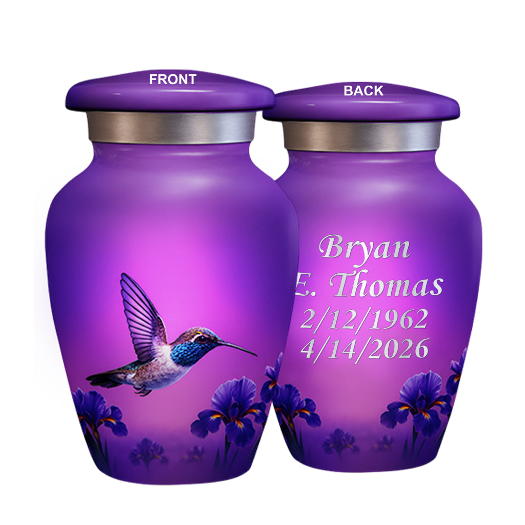 Hummingbird Image Cremation Urn