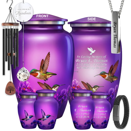Hummingbird Image Cremation Urn