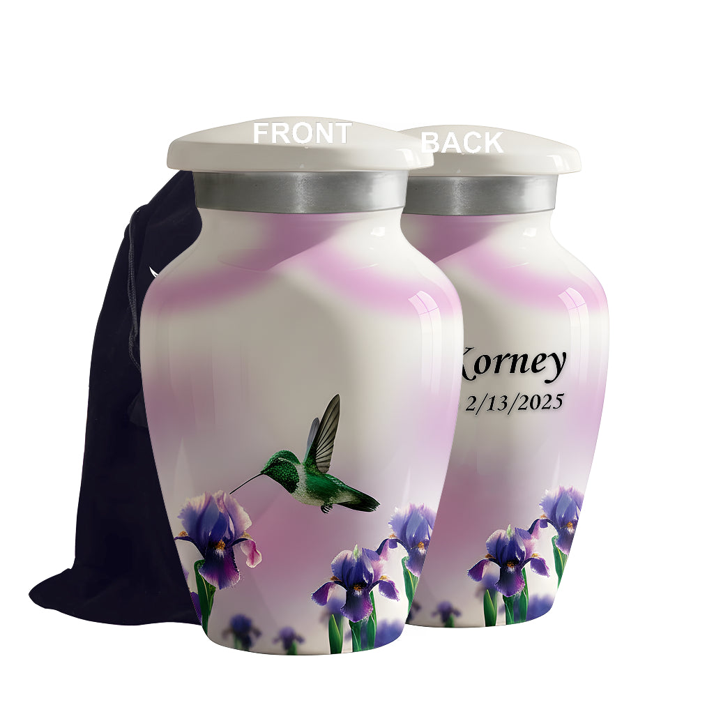 Hummingbird Image Cremation Urn