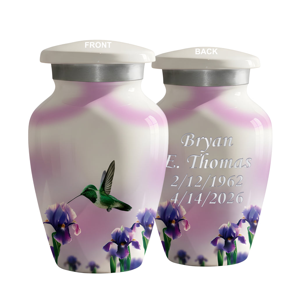Hummingbird Image Cremation Urn