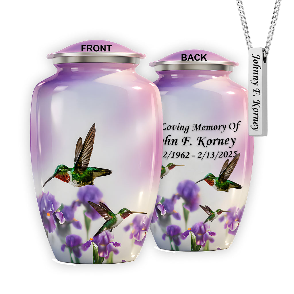 Hummingbird Image Cremation Urn