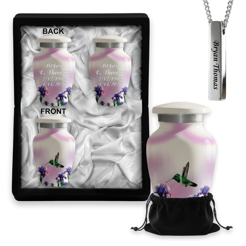 Small Keepsake Urns Set in the same design