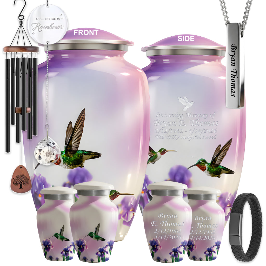 Hummingbird Image Cremation Urn