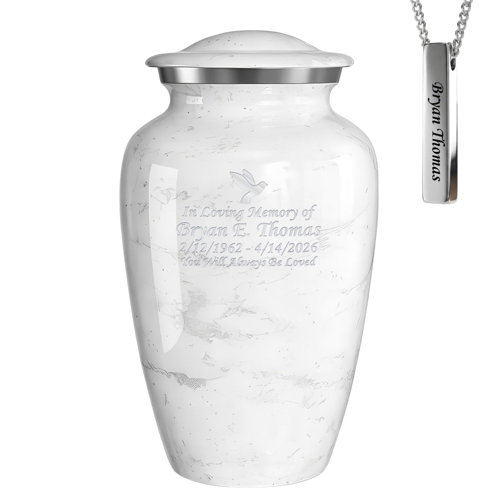 Marble Design Urn
