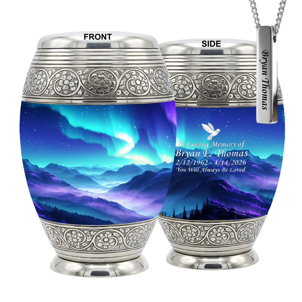 Ornate Image Urn