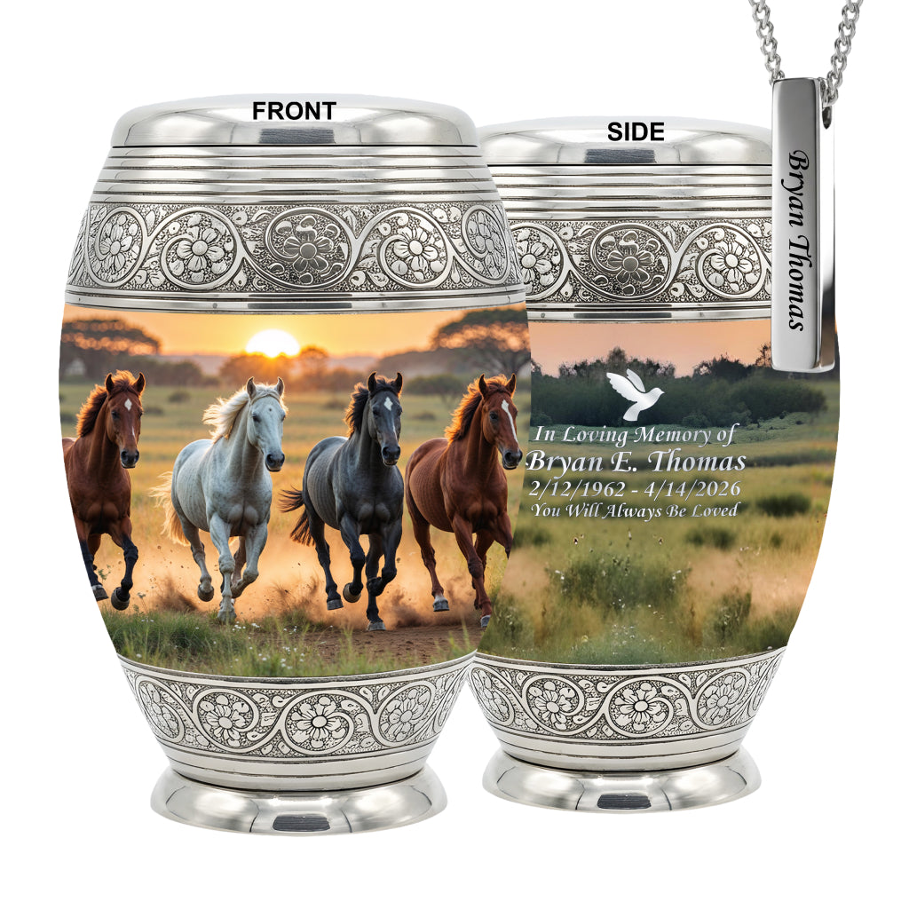 Ornate Image Urn