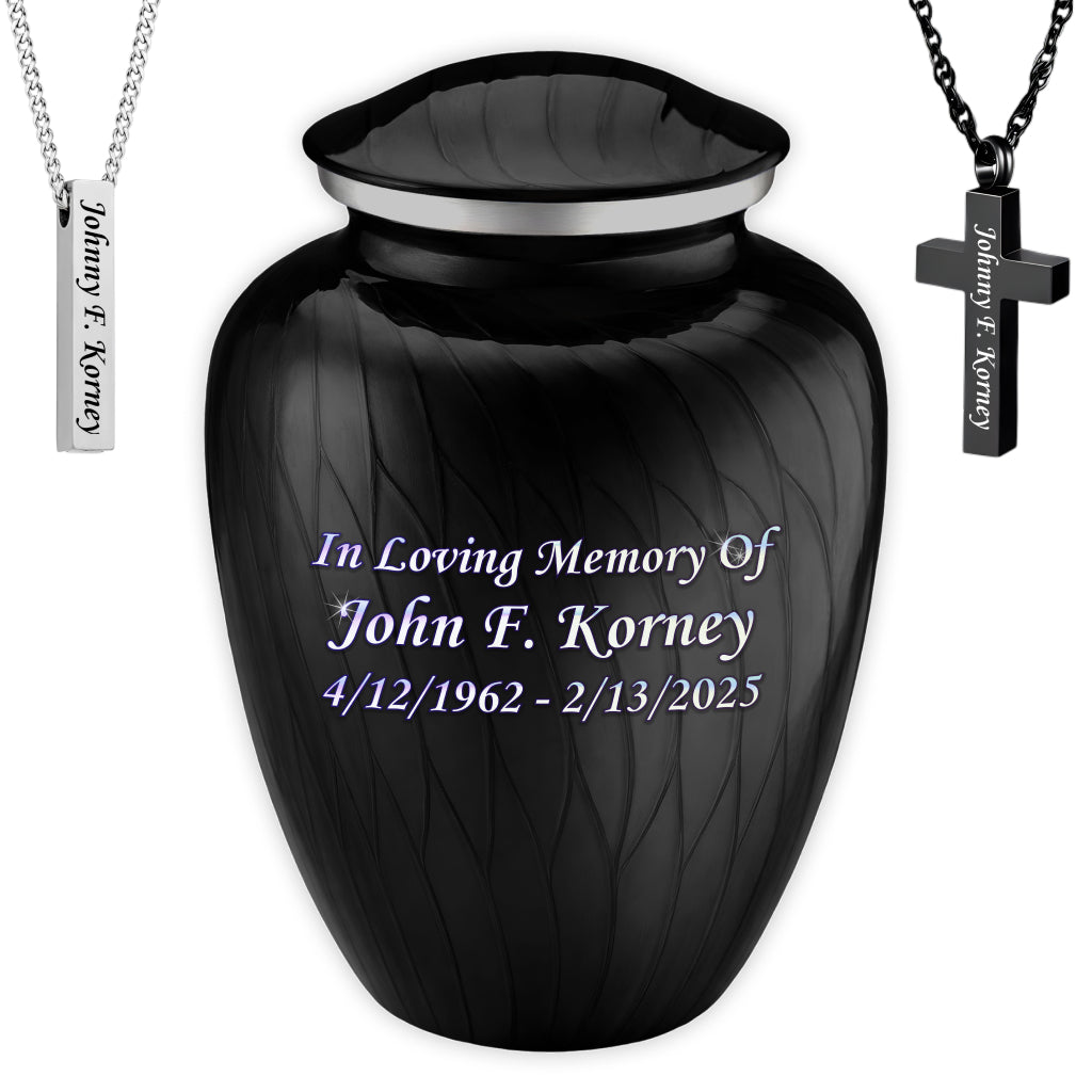 Serenity Curve Pearl Urn