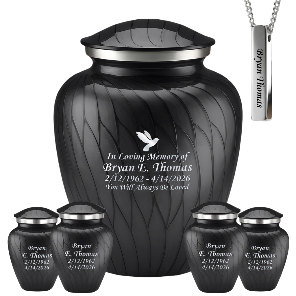 Serenity Curve Pearl Urn