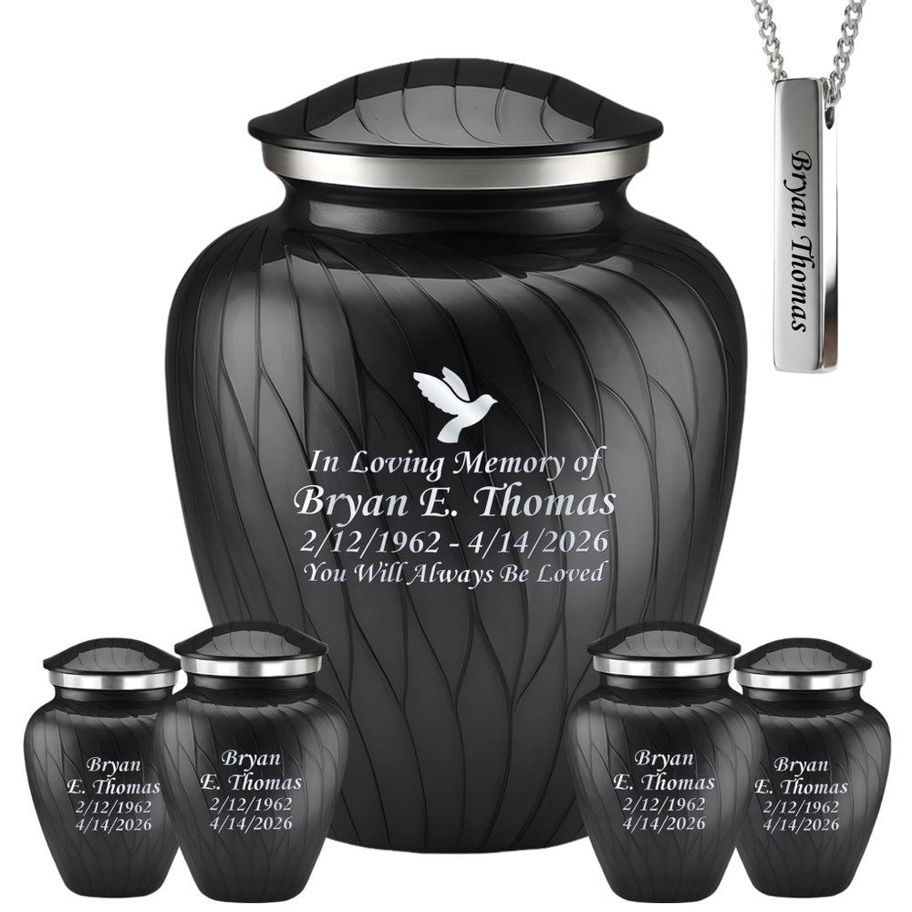 Serenity Curve Pearl Urn