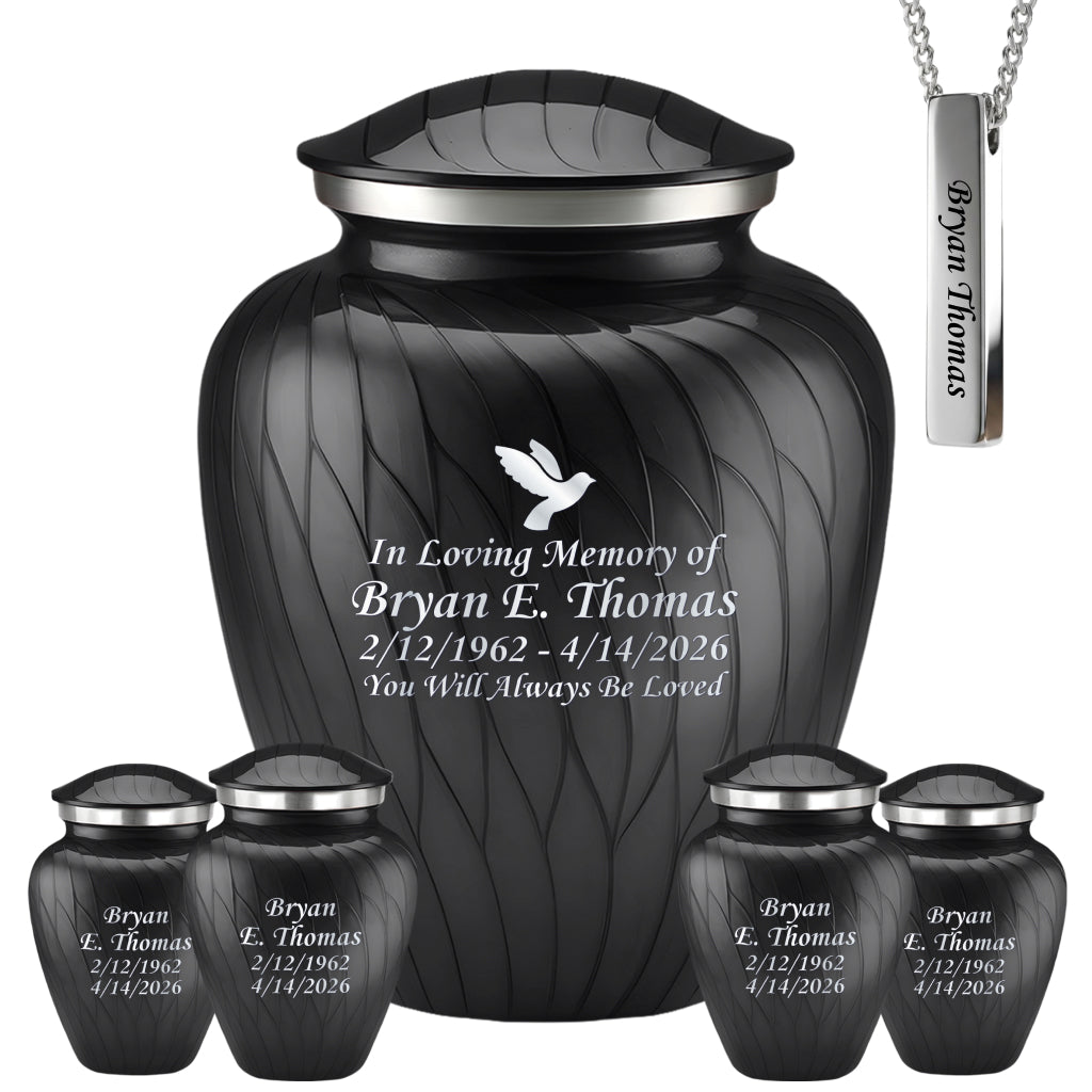 Serenity Curve Pearl Urn